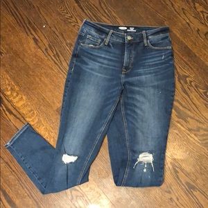 Distressed High Waisted Old Navy Jeans